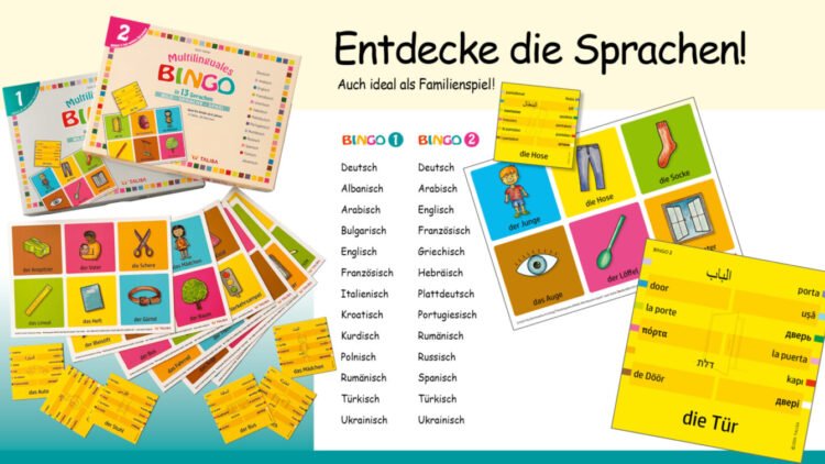 Multilinguales BINGO in 13 Sprachen (Nr.1 und Nr. 2)